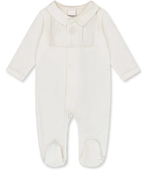 Baby Brit Milah Outfit  with Hat - White