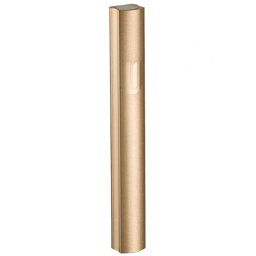 Aluminum Mezuzah- Gold