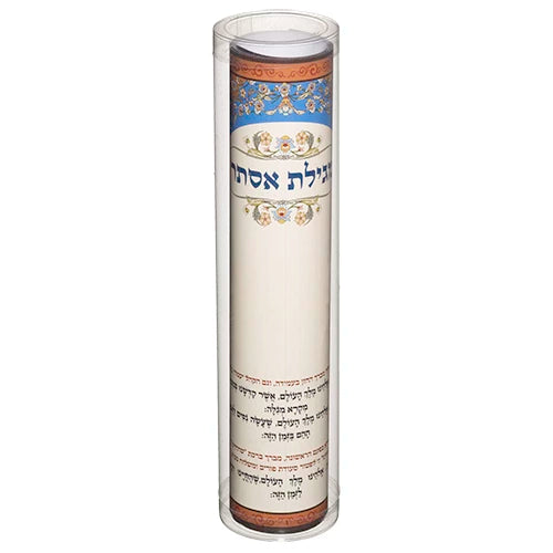 Children’s Megillah Scroll with Pvc Holder