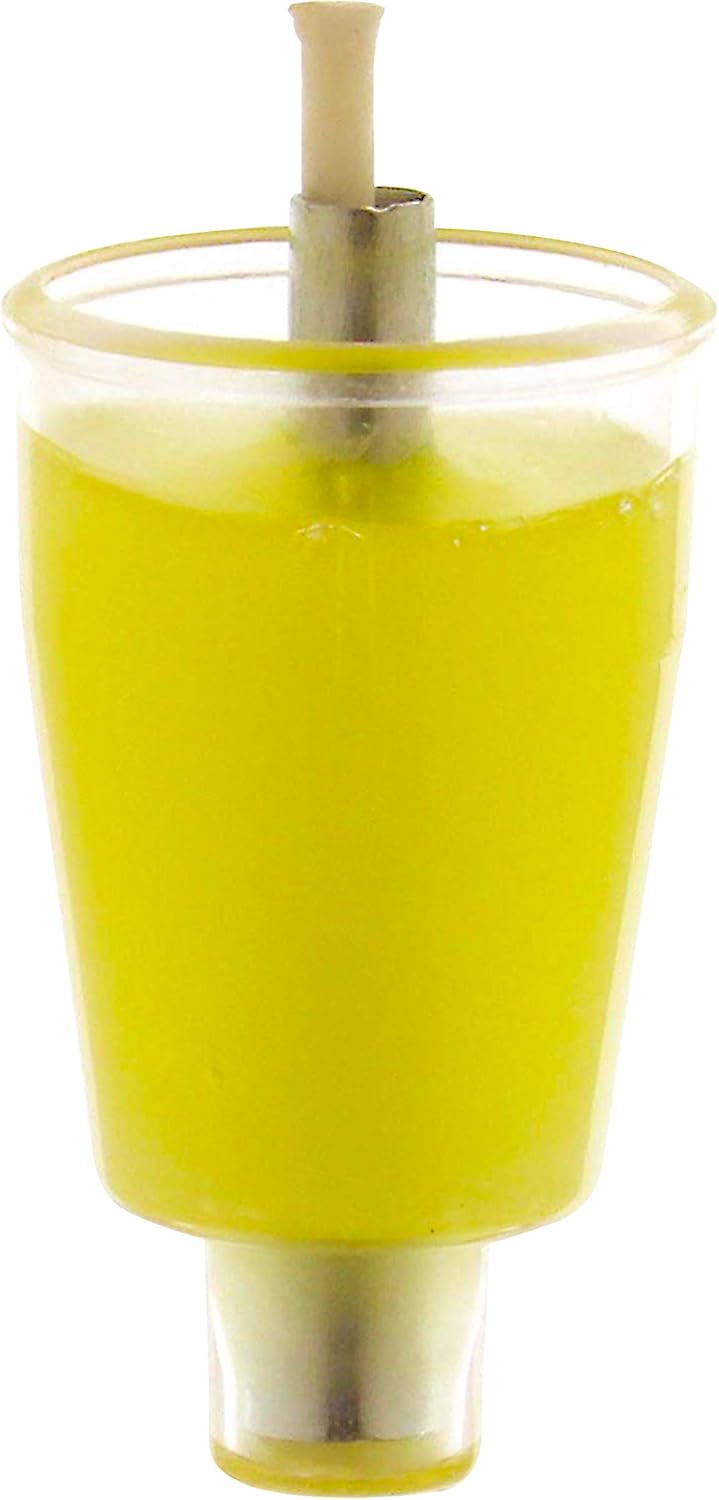 Chanukah olive oil cup E-Z Light Pre Filled Liquid Oil Set of 44