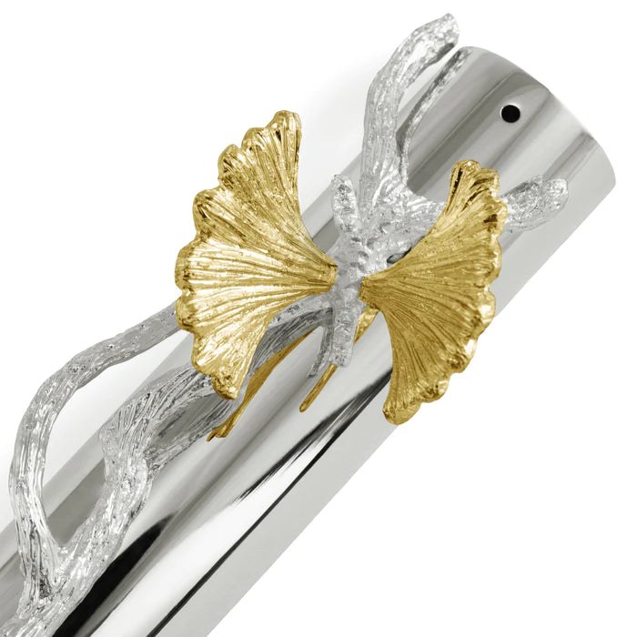 Butterfly Ginkgo Luxe Mezuzah