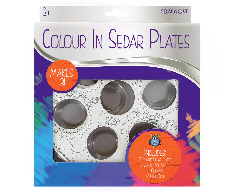 Color Your Own Seder Plate