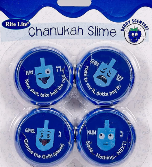 Chanukah Berry Scented Slime