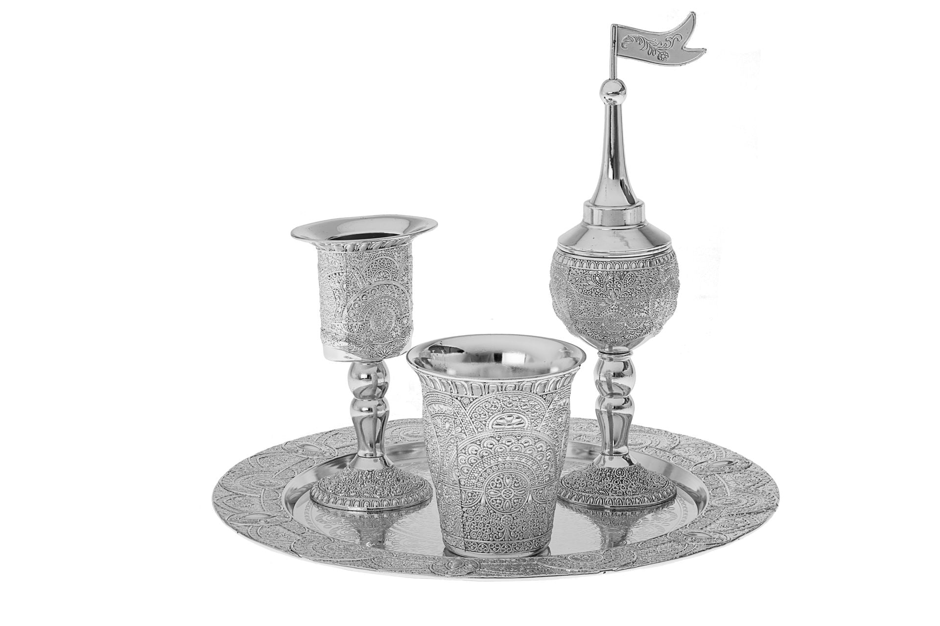 Havdalah Set Silver Plated