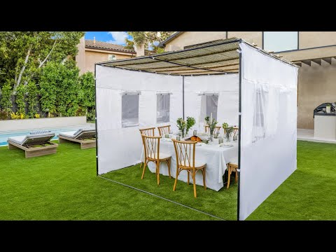 Adjustable Sukkah Kit - 25 Sizes in 1 Kit - Certified Kosher  up to 10'x10'