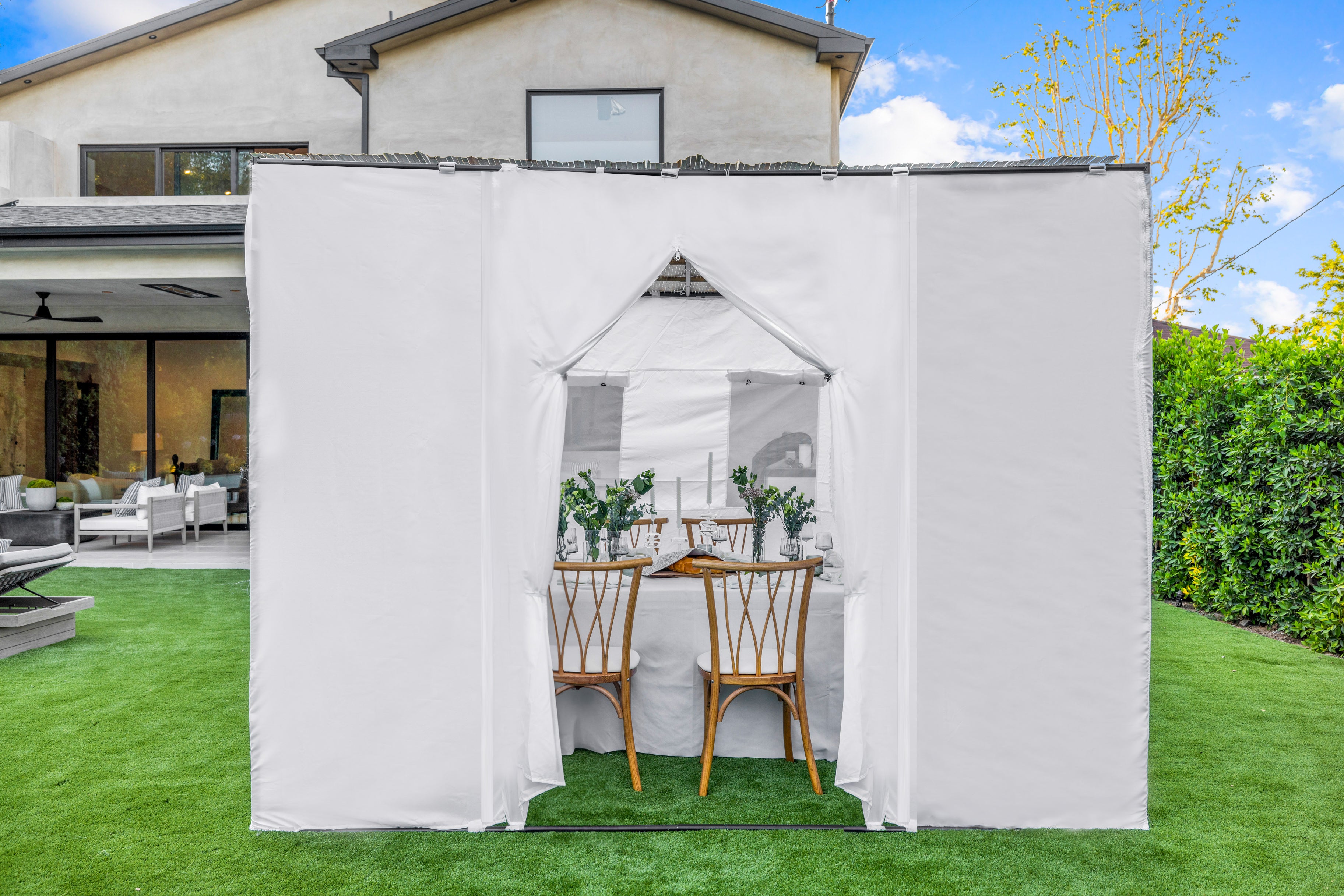 XL Adjustable Sukkah Kit - 100 Sizes in 1 Kit! - Certified Kosher  up to 10'x20'