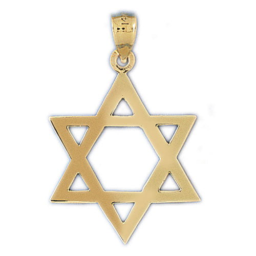 Star Pendant in fashion 14k Gold