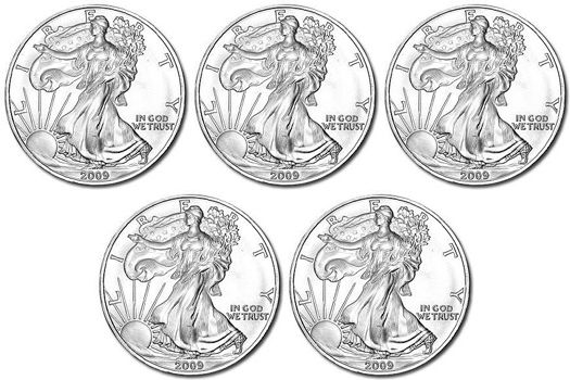 Pidyon Haben Coins  - First Born Redemption  - 5 Silver Coins