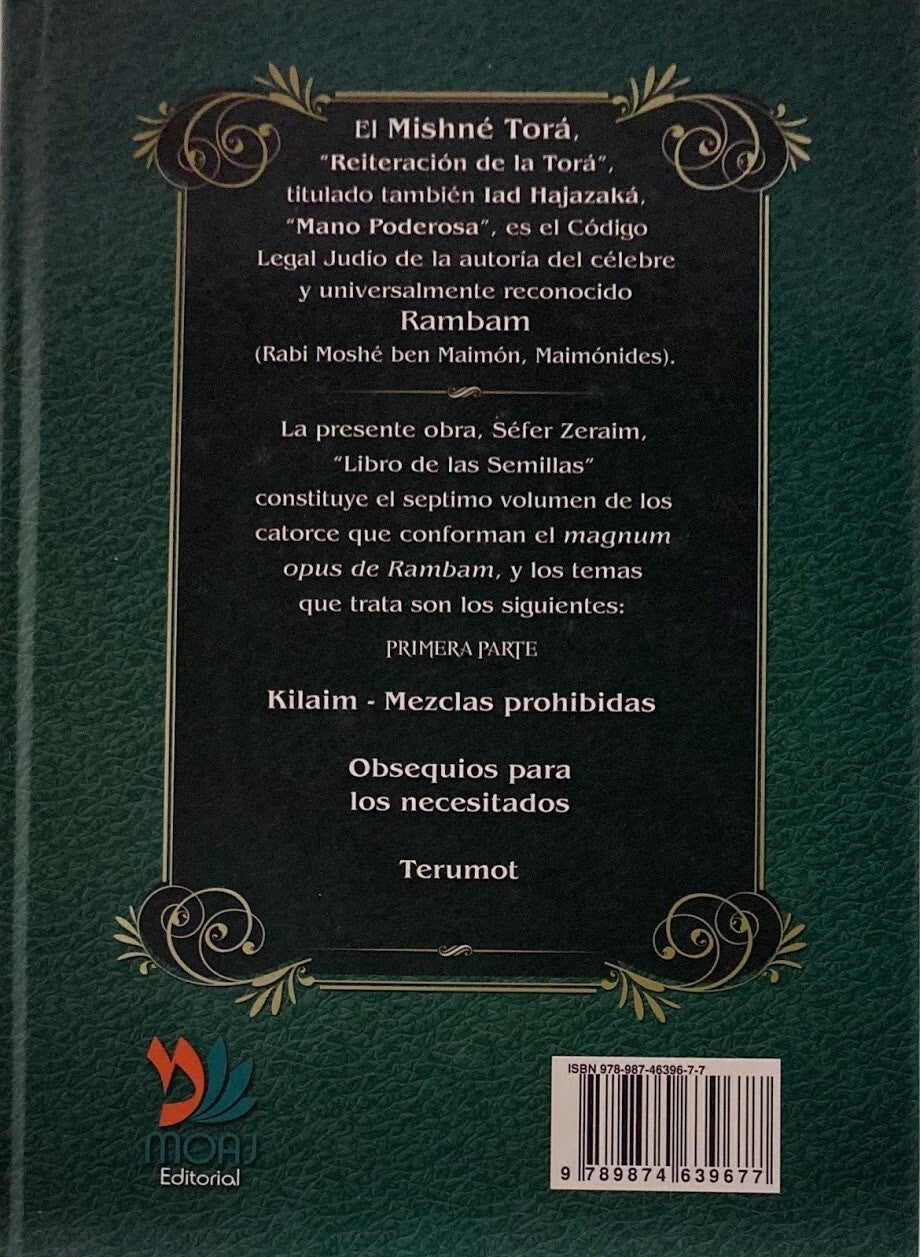 Coleccion Mishne Tora Español - Rambam - 10 volumenes. Maimonides. Bilingue