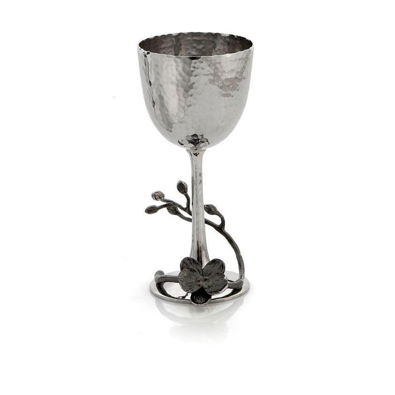 Black Orchid Kiddush Cup