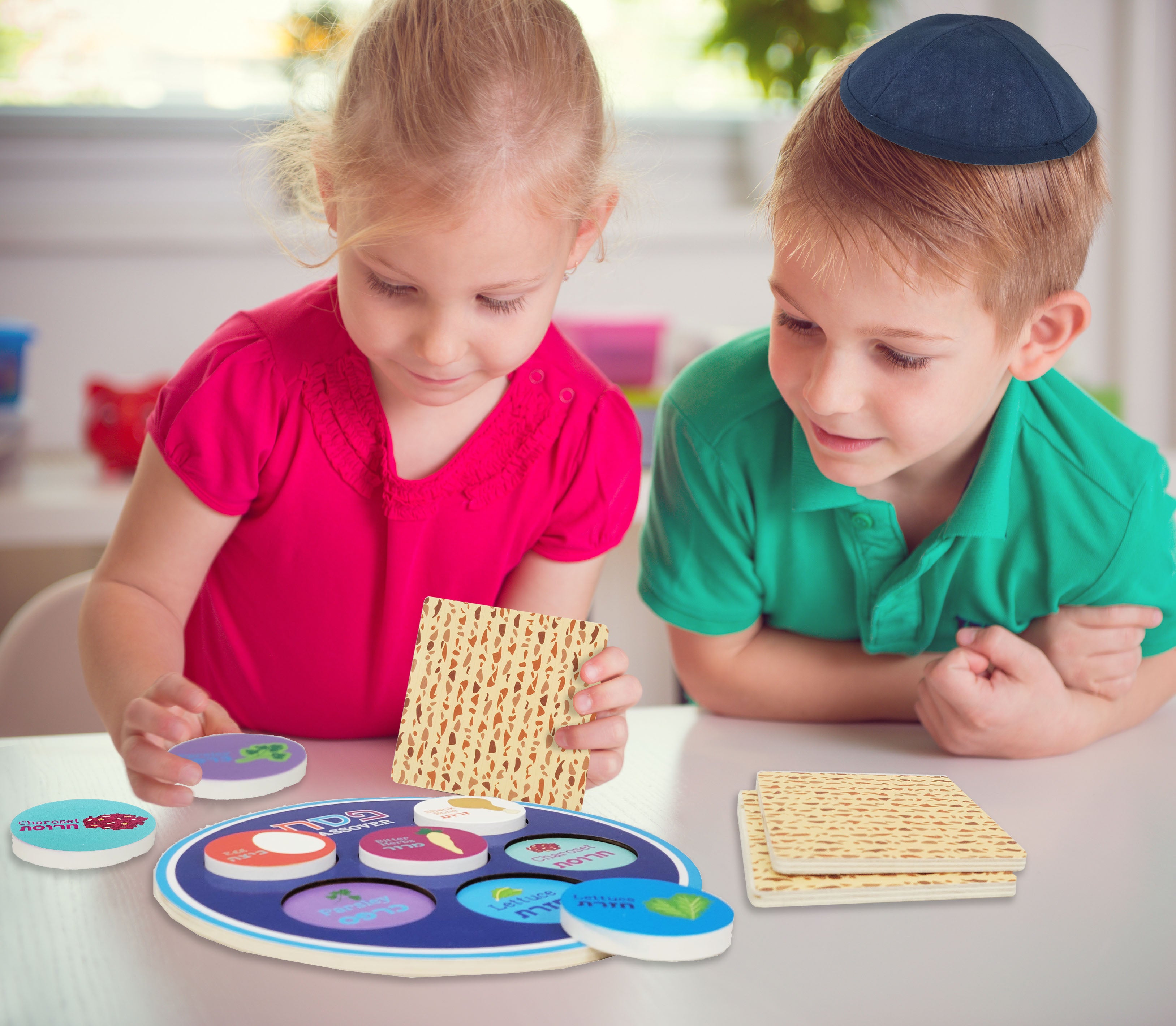 Deluxe Passover Wood Seder Set