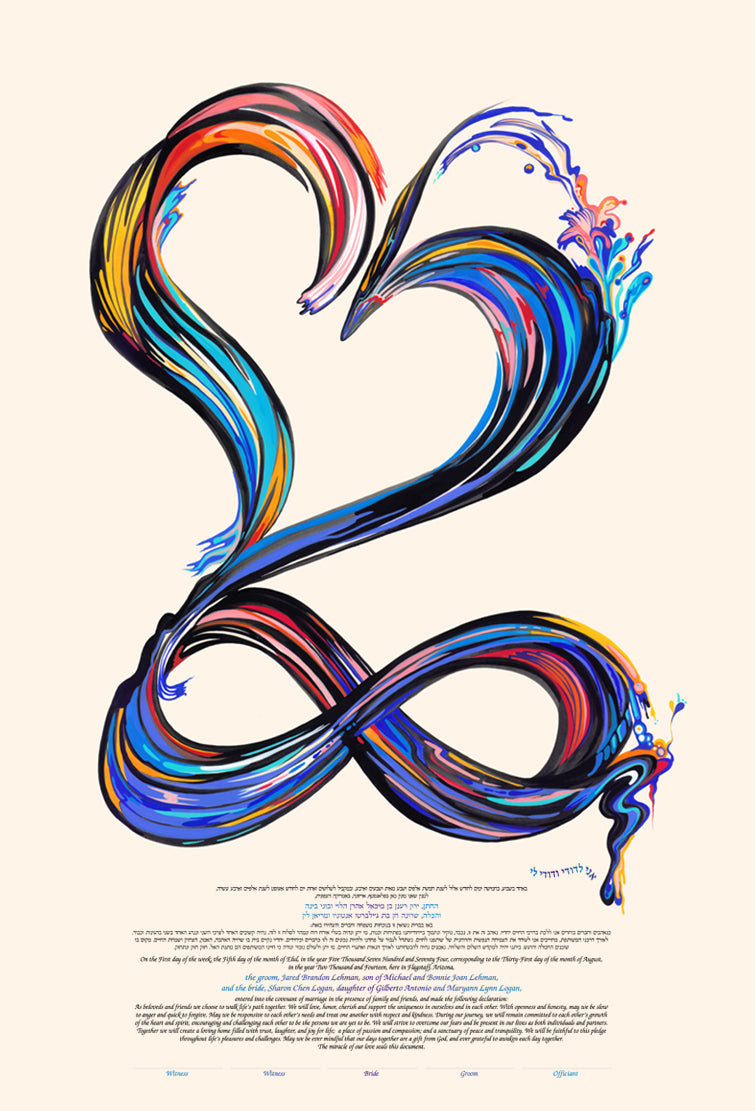 Infinite Love Ketubah