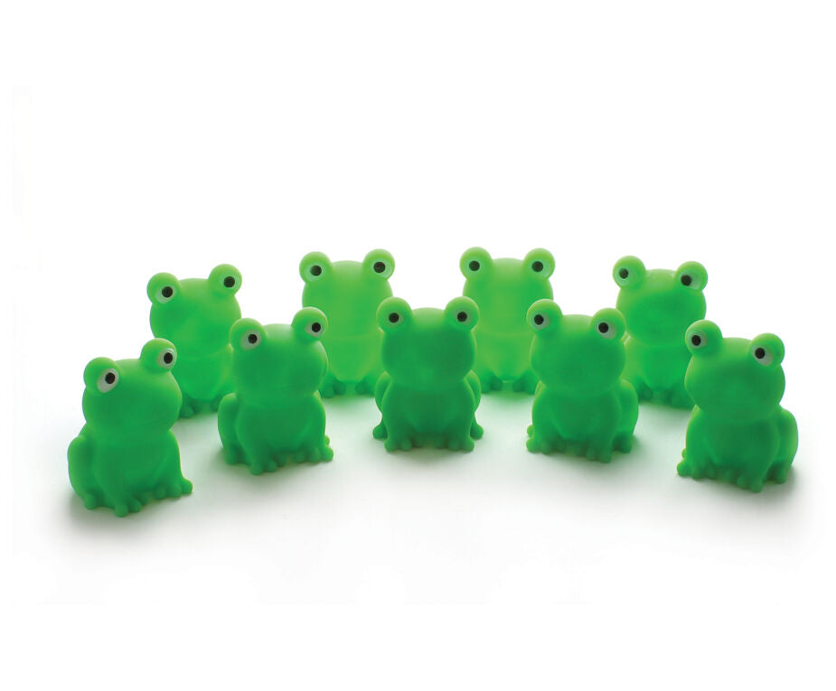 Squeaky Frogs - Pack of 9