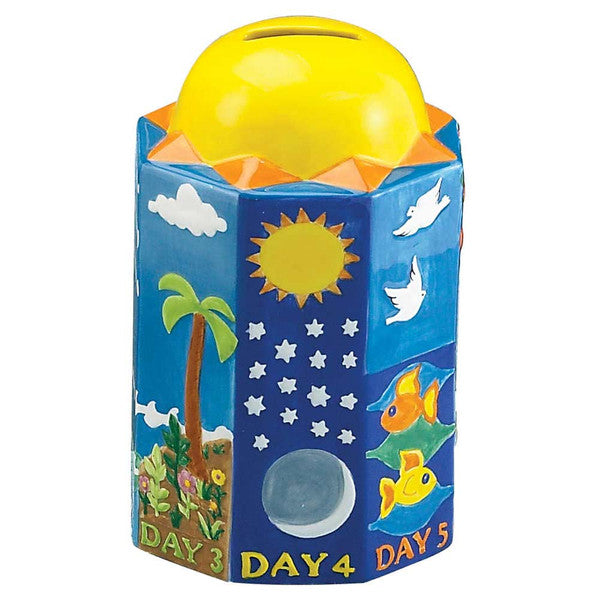 Days Of Creation Tzedakah Box Box