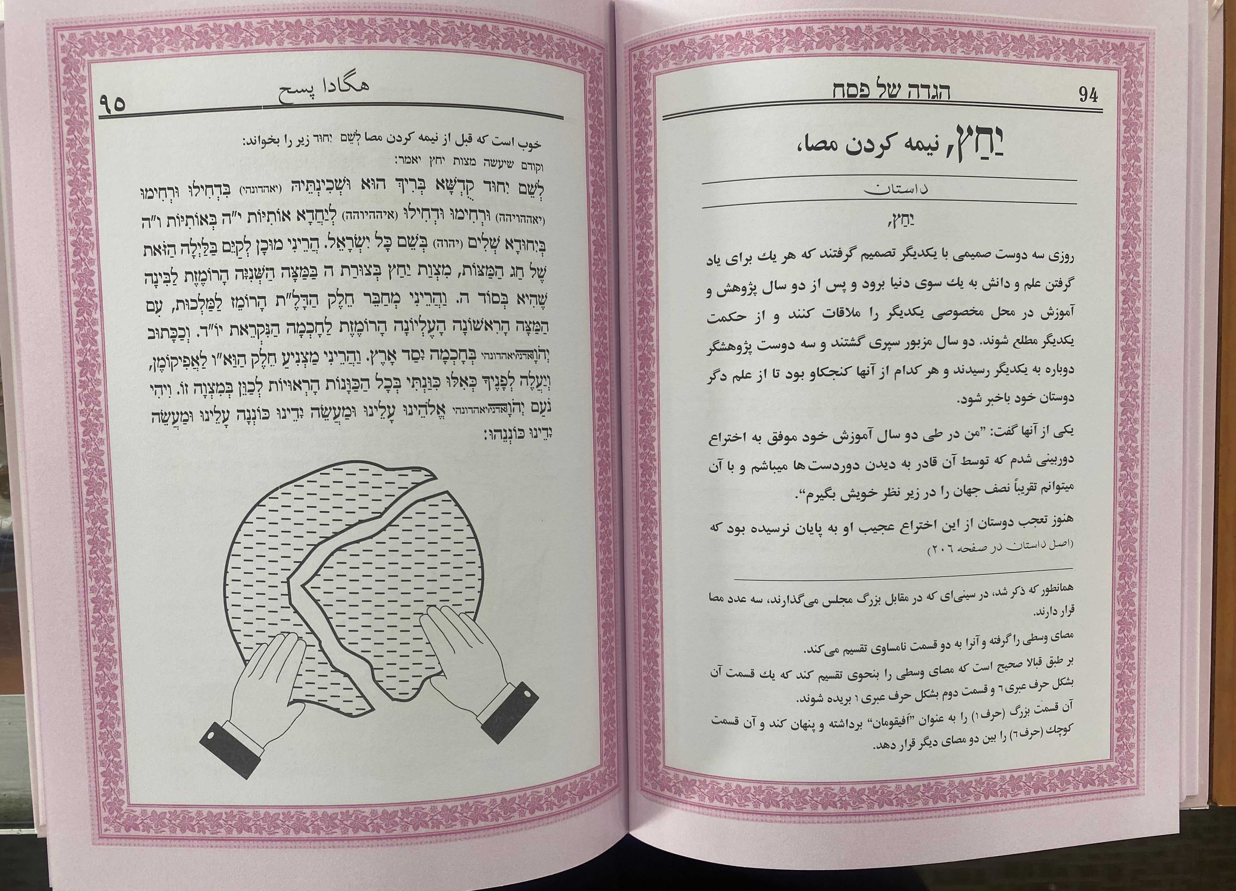 Persian Haggadah - Ezra - Hagaday Ezra