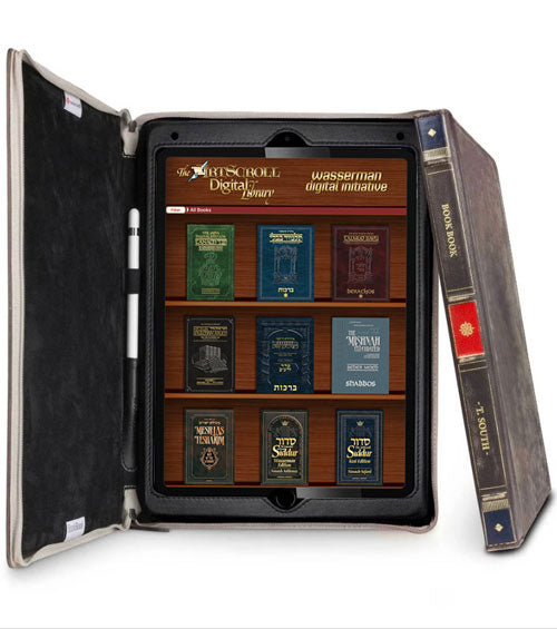 Complete ArtScroll Digital Library loaded on a New iPad 10.9" - Includes a magnificent leather iPad cover