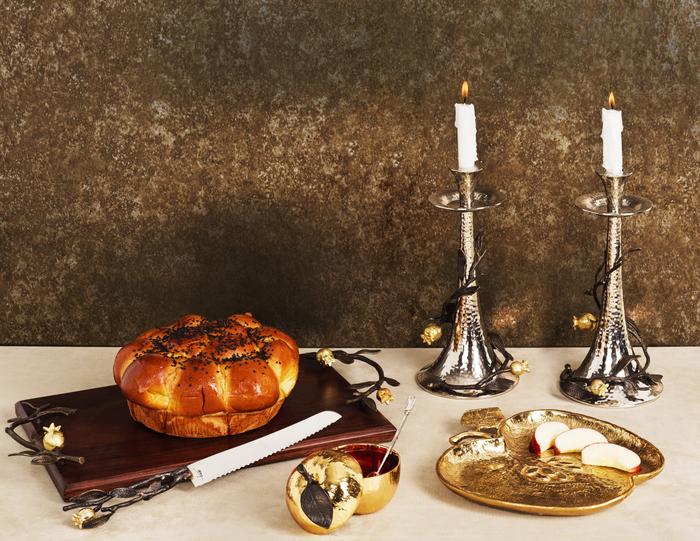 Pomegranate Candleholders