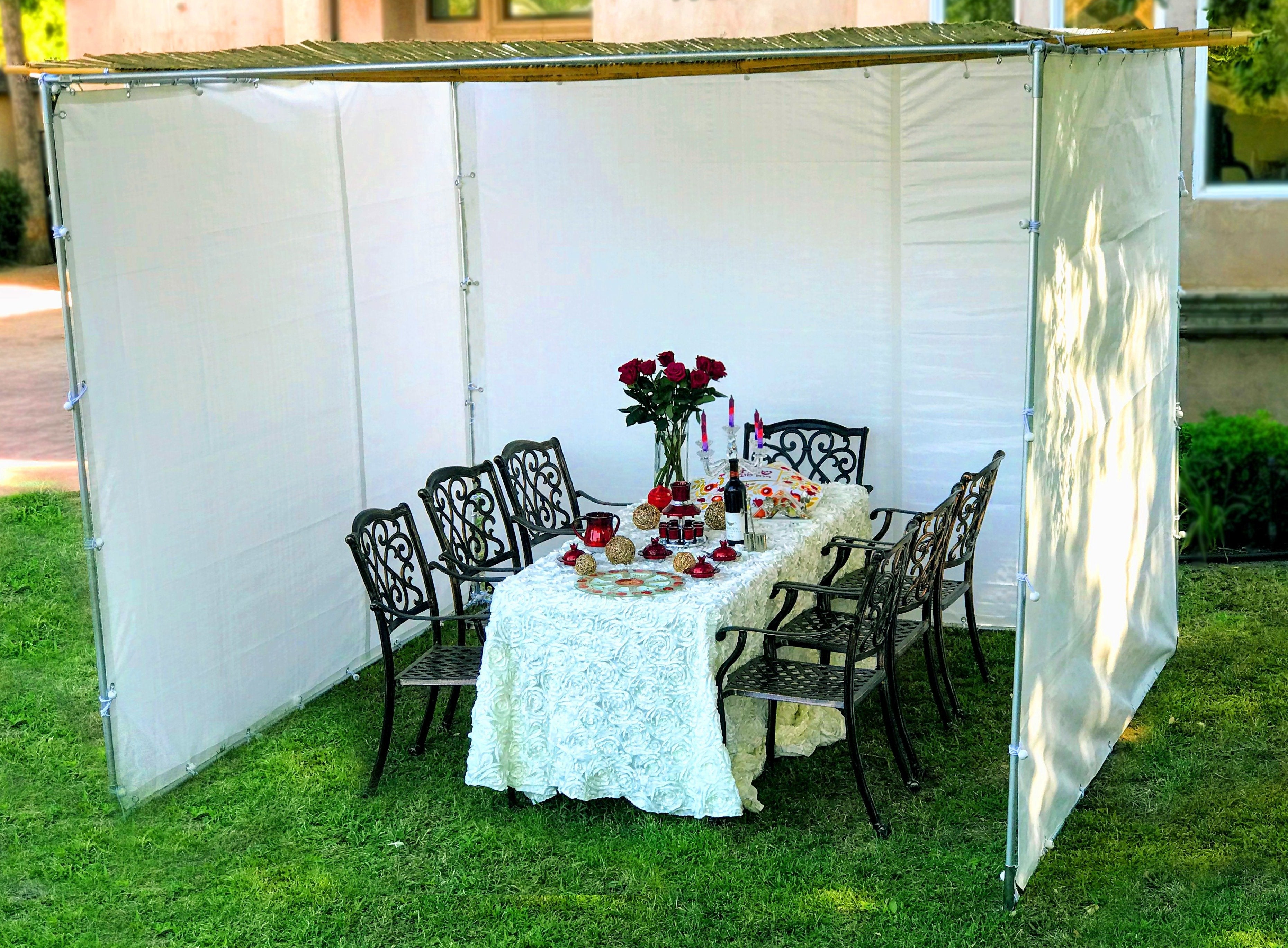 Sukkah Kits 10 x 15 Easy Compact Sukah - Certified Kosher