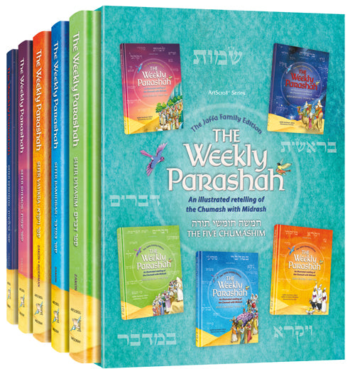 The Weekly Parashah Jaffa Family Edition Slipcase Set